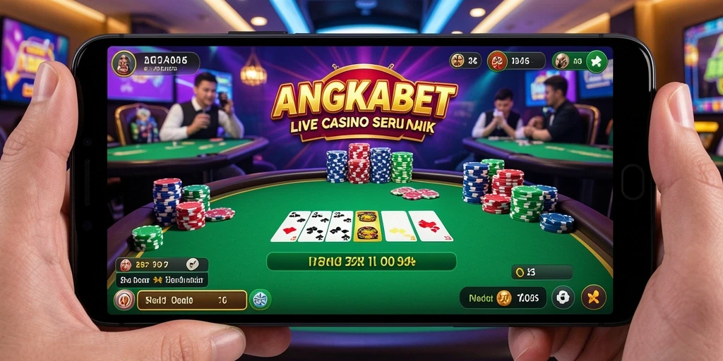 Tampilan gameplay Live Casino yang mendebarkan dan interaktif.
