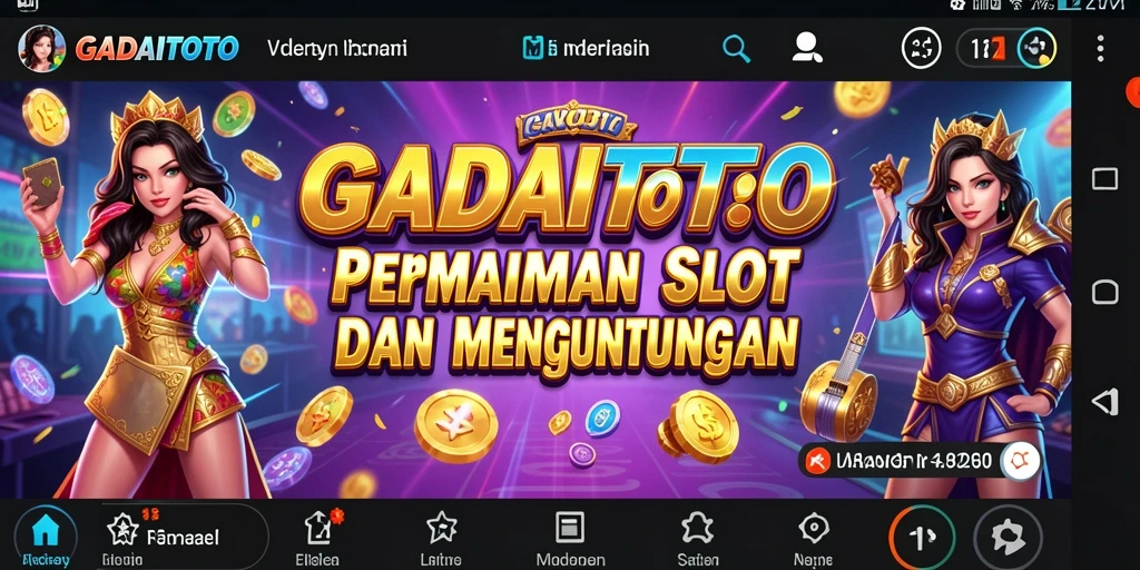 Tampilan gameplay GADAITOTO yang seru dan interaktif.